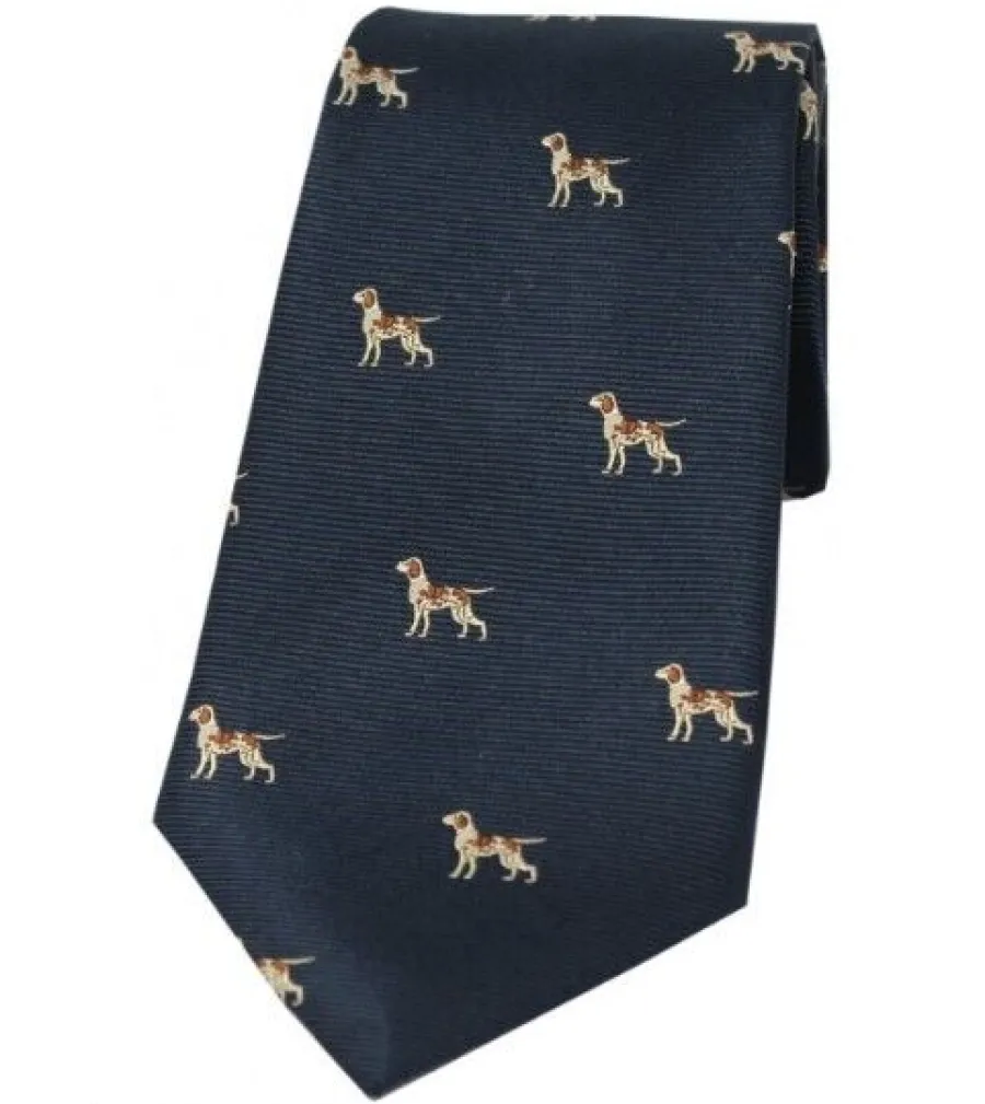 Women Soprano Fox Hounds Silk Country Tie -
