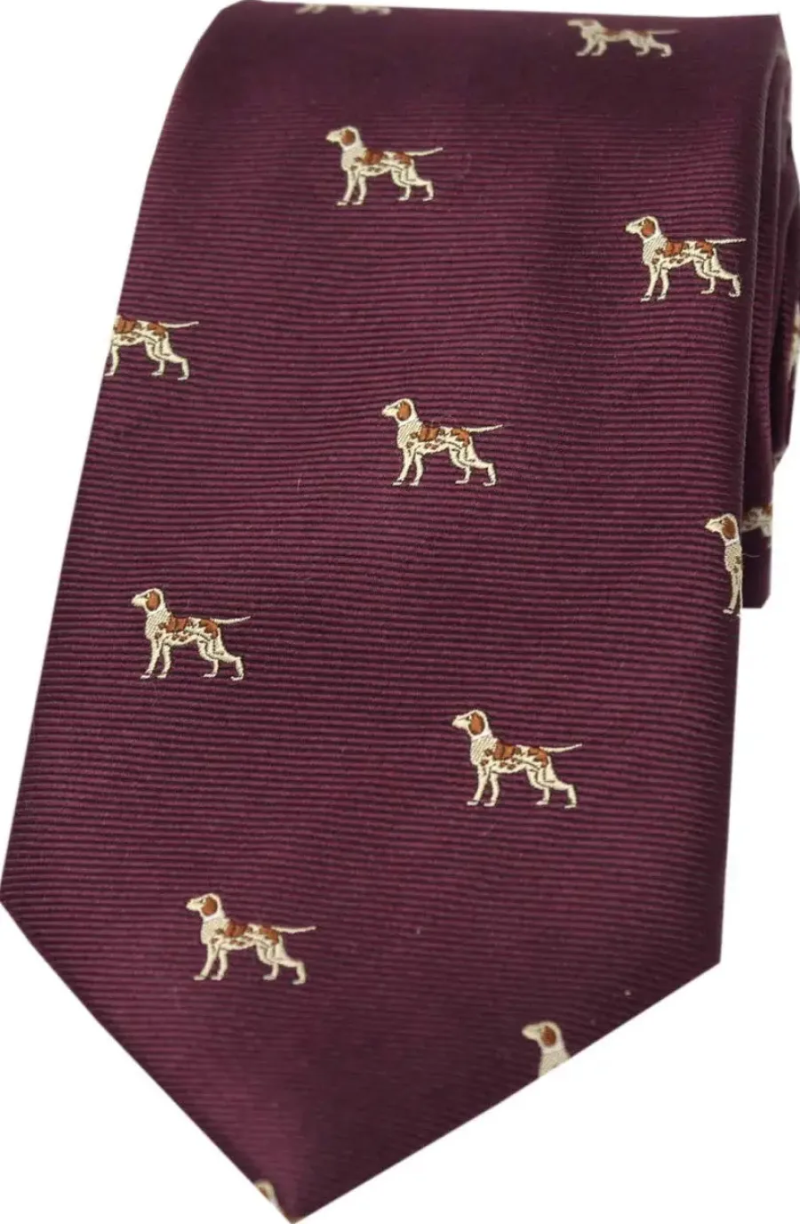 Women Soprano Fox Hounds Silk Country Tie -
