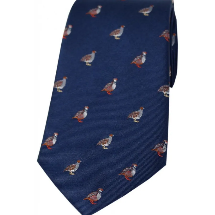 Women Soprano Grouse & Partridge Silk Country Tie -