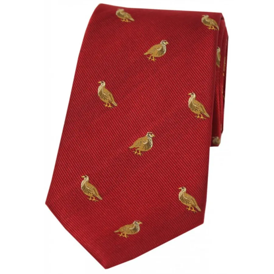 Women Soprano Grouse Silk Country Tie -