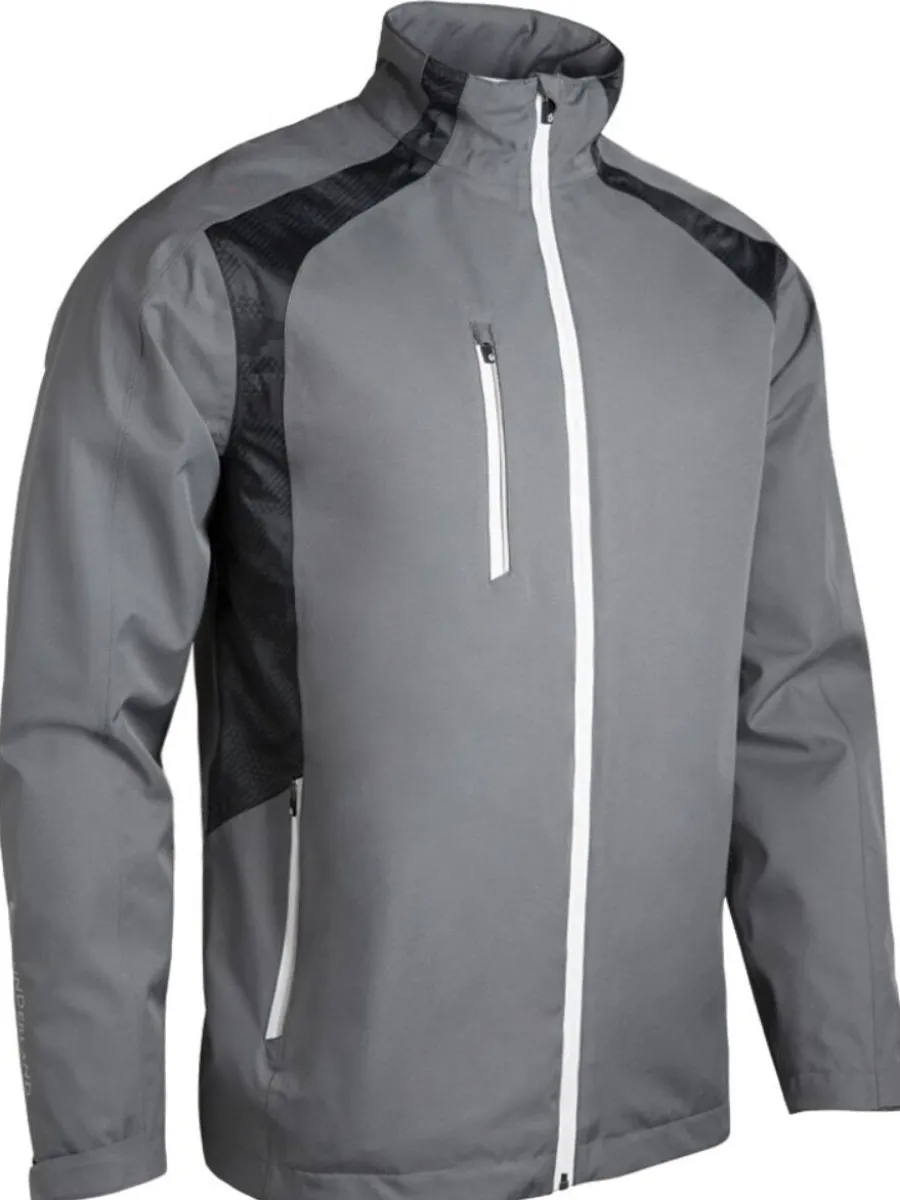 Sunderland Valberg Zip Front Stretch Waterproof Golf Jacket - Mens - G