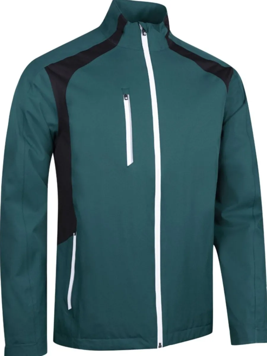 Sunderland Valberg Zip Front Stretch Waterproof Golf Jacket - Mens - E
