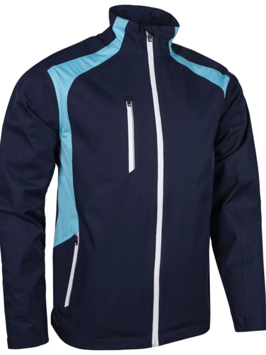 Sunderland Valberg Zip Front Stretch Waterproof Golf Jacket - Mens - N