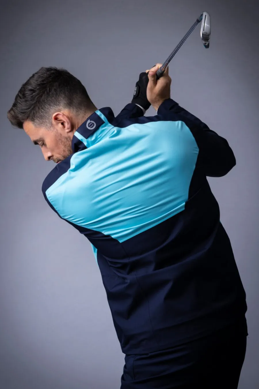sunderland_valberg_zip_fr_2.webp Sunderland Valberg Zip Front Stretch Waterproof Golf Jacket - Mens - N