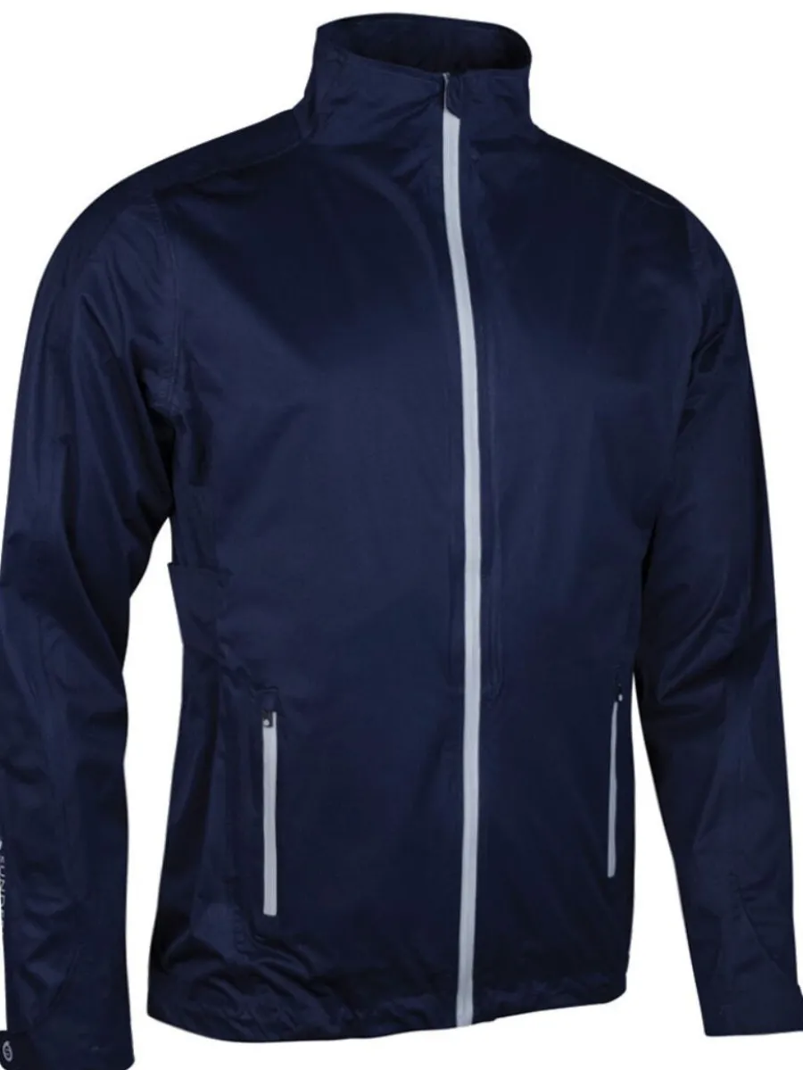 Sunderland Whisperdry Pro-Lite Waterproof Golf Jacket - Mens - Navy /