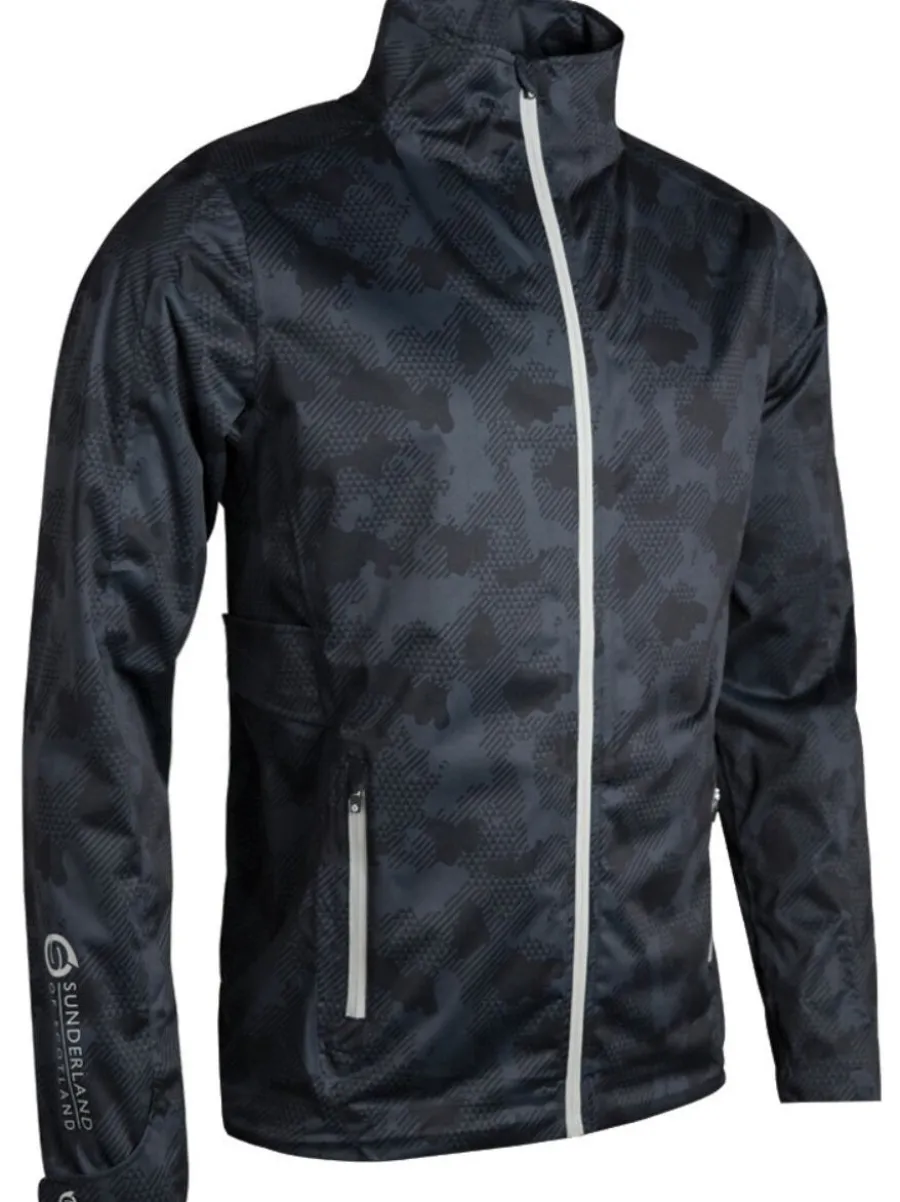Sunderland Whisperdry Pro-Lite Waterproof Golf Jacket - Mens - Black C