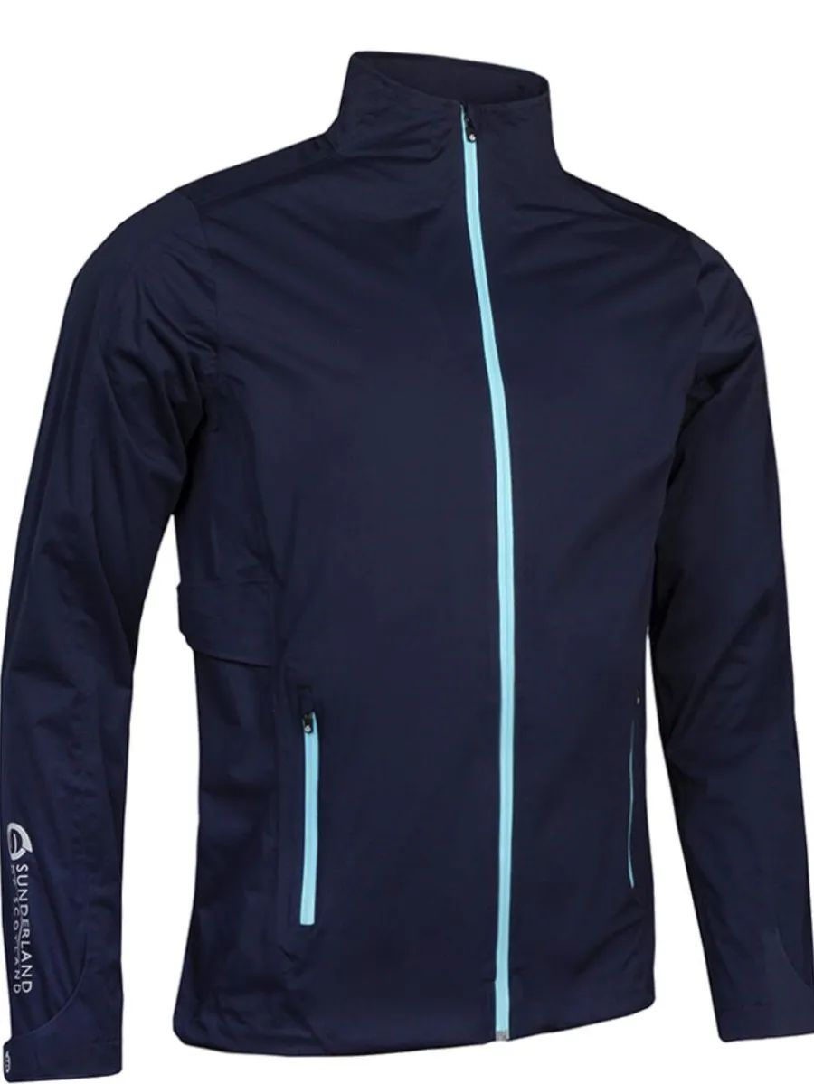 Sunderland Whisperdry Pro-Lite Waterproof Golf Jacket - Mens - Navy /