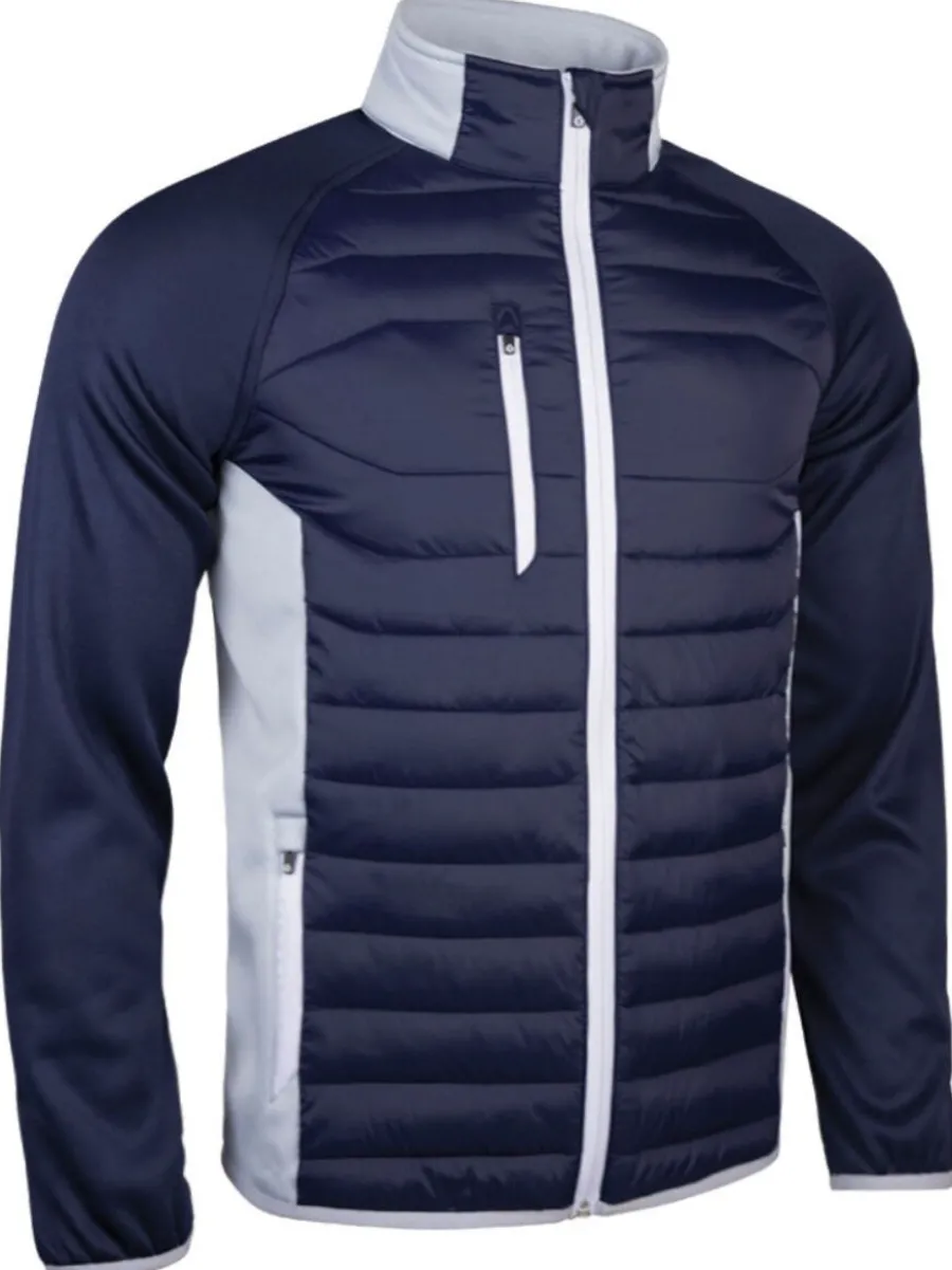 Sunderland Zermatt Zip Front Performance Golf Jacket - Mens - Navy / S