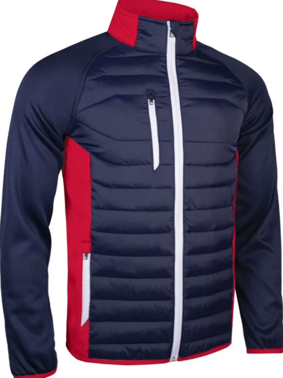 Sunderland Zermatt Zip Front Performance Golf Jacket - Mens - Navy / R