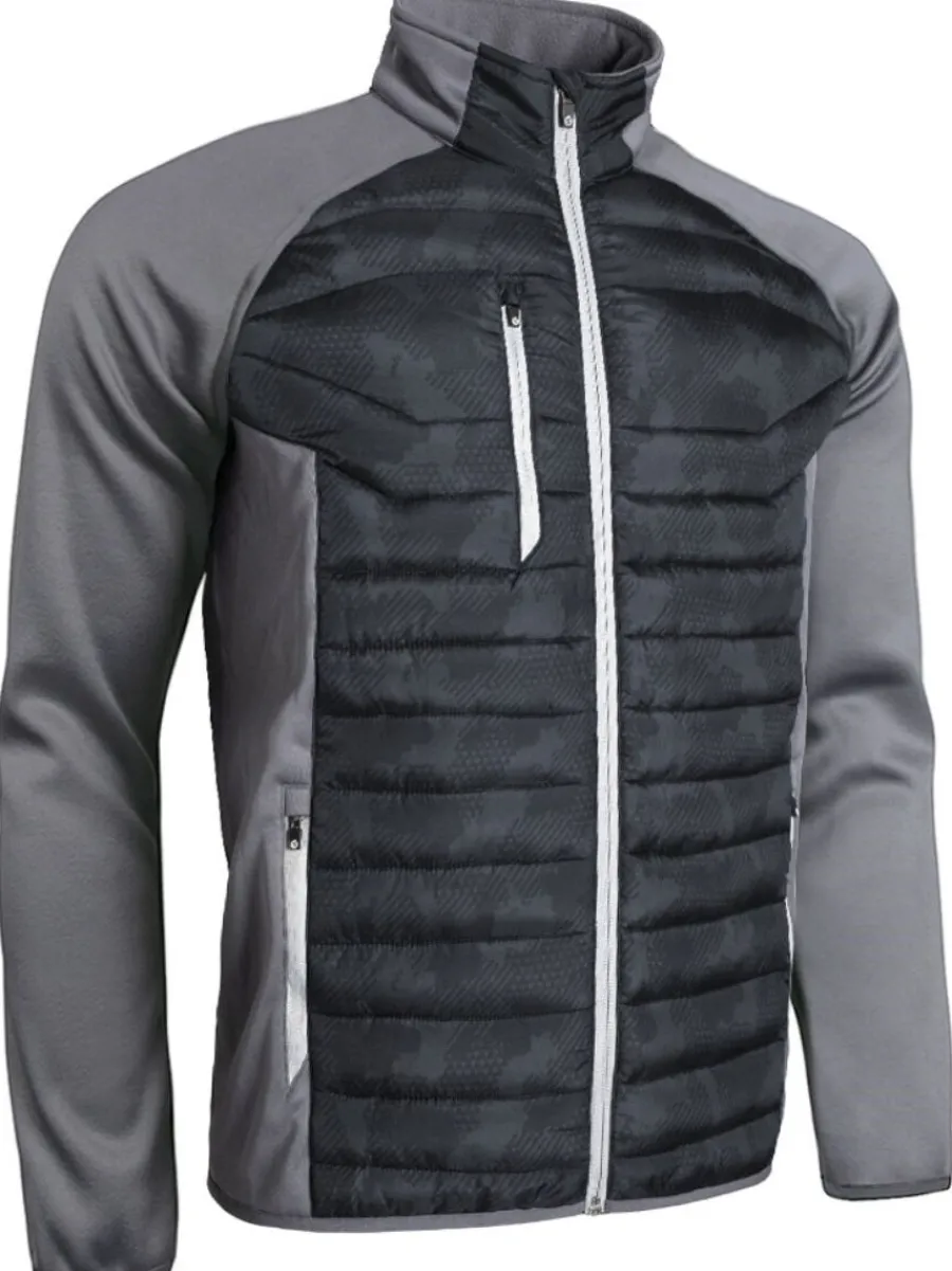 Sunderland Zermatt Zip Front Performance Golf Jacket - Mens - Black Ca