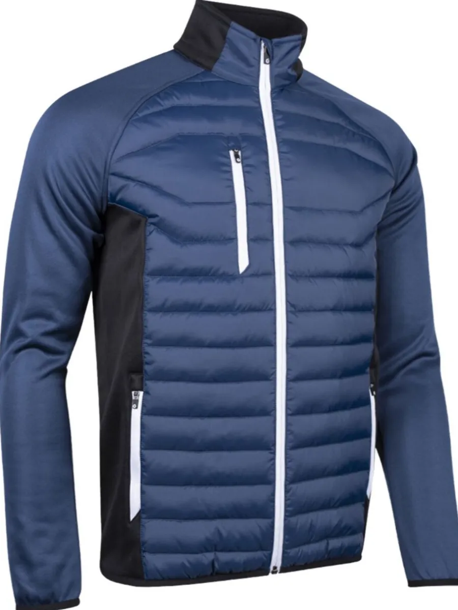 Sunderland Zermatt Zip Front Performance Golf Jacket - Mens - Airforce