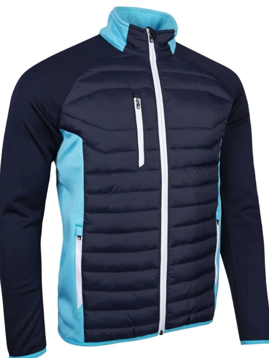 Sunderland Zermatt Zip Front Performance Golf Jacket - Mens - Navy / A