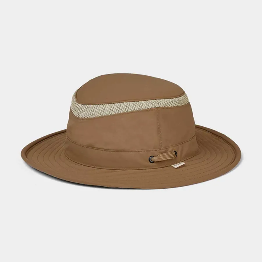 Women Tilley Hats TILLEY LTM5 AIRFLO Slim Brim - Dark Tan