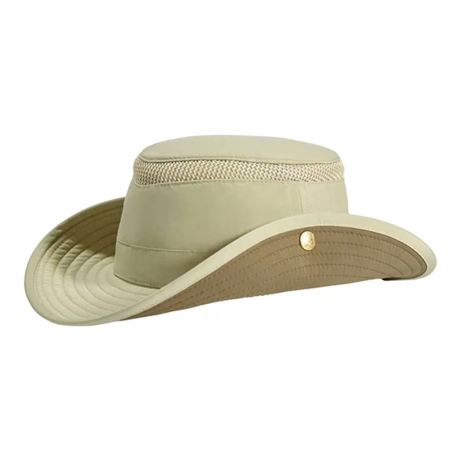 Women Tilley Hats TILLEY LTM3 AIRFLO Snap Sided Hat - Kharki Olive