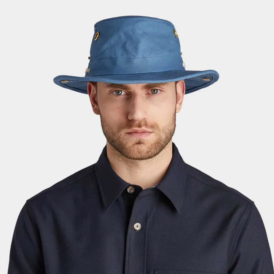 tilley_t_classic_cotton_d_11.webp Tilley Hats TILLEY T3 Classic Cotton Duck Hat - Denim Blue