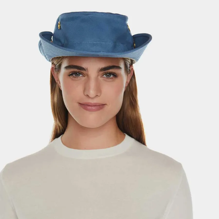 tilley_t_classic_cotton_d_2.webp Tilley Hats TILLEY T3 Classic Cotton Duck Hat - Denim Blue