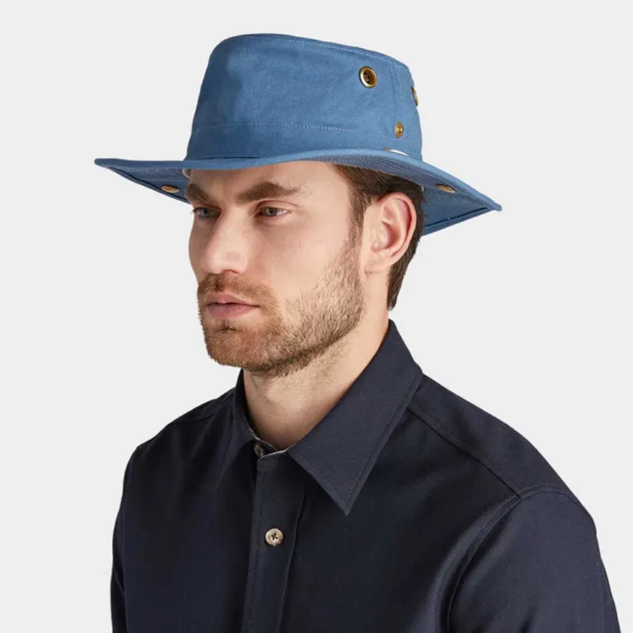 tilley_t_classic_cotton_d_5.webp Tilley Hats TILLEY T3 Classic Cotton Duck Hat - Denim Blue