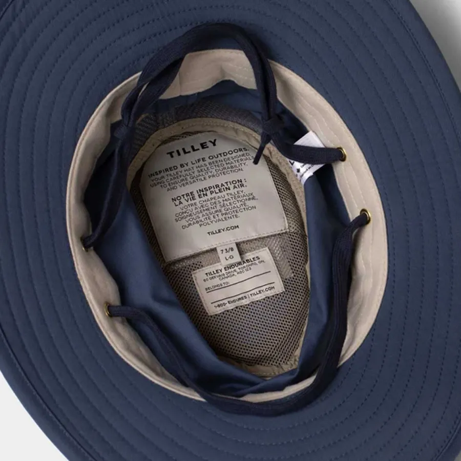 tilley_tmo_airflo_hikers__7-1.webp Women Tilley Hats TILLEY T4MO-1 AIRFLO Hiker's Hat - Midnight Blue