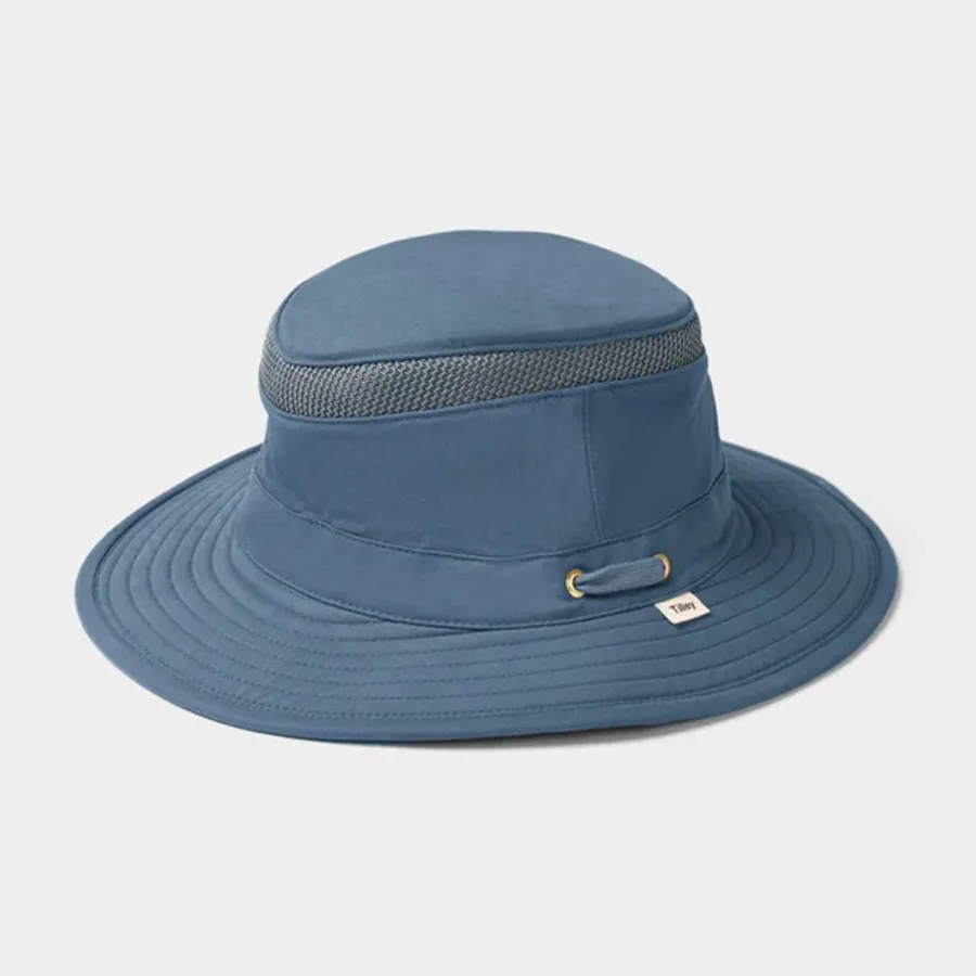Women Tilley Hats TILLEY T5MO Organic AIRFLO Medium Brim - Mid Blue