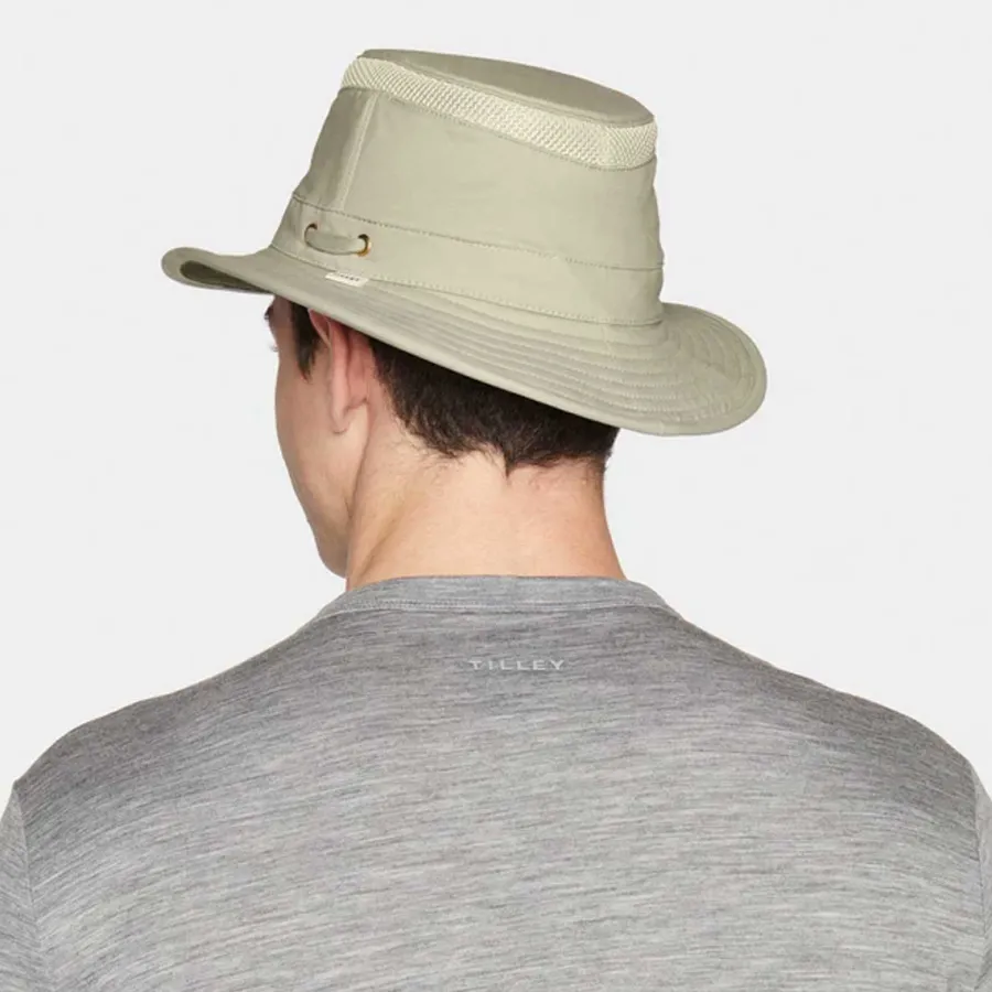 tilley_tmo_organic_airflo_3-2.webp Women Tilley Hats TILLEY T5MO Organic AIRFLO Medium Brim - Kharki Olive