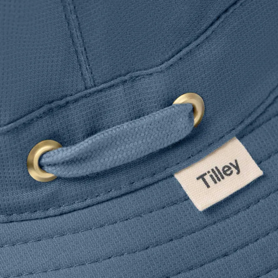 tilley_tmo_organic_airflo_5.webp Women Tilley Hats TILLEY T5MO Organic AIRFLO Medium Brim - Mid Blue
