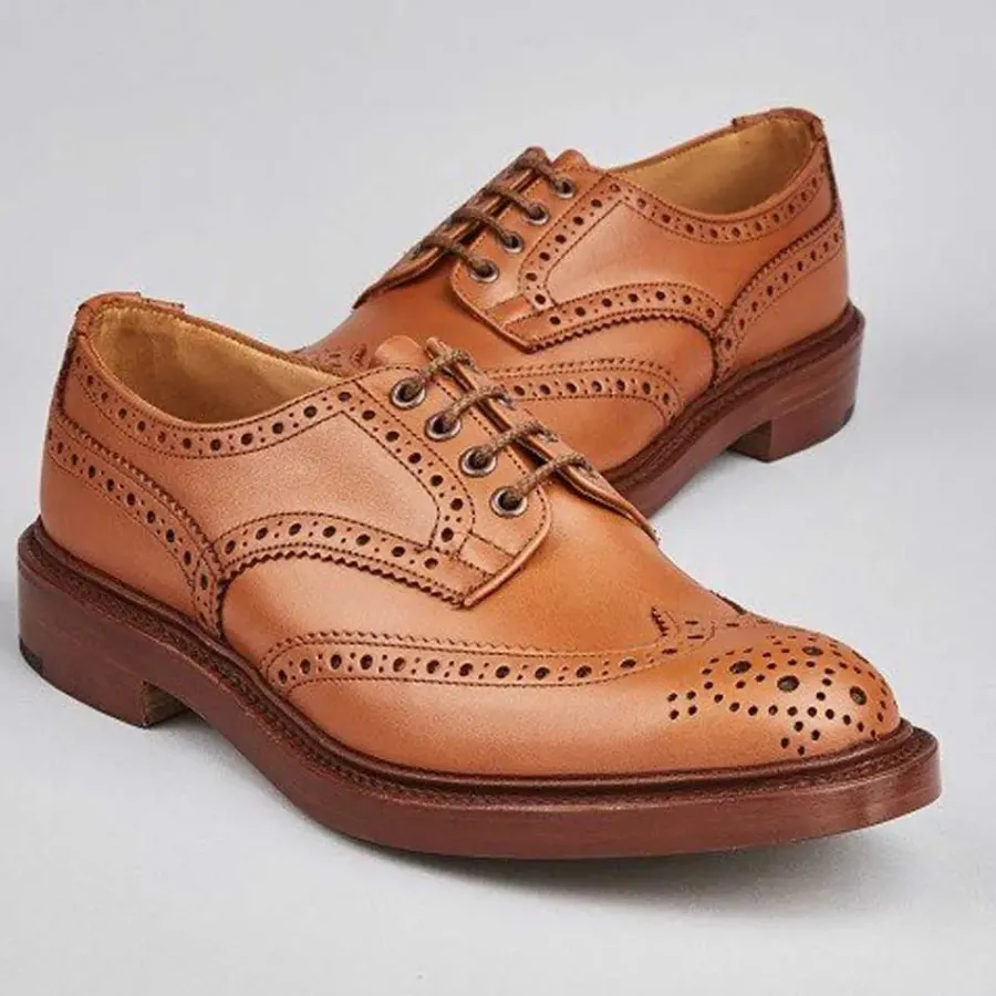 trickers_bourton_shoes__m_3-1.webp Tricker's TRICKER'S Bourton Shoes - Mens Dainite or Leather Sole - C Shade