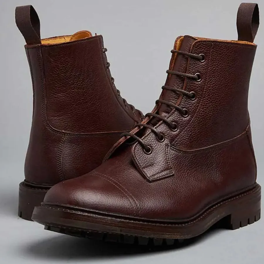trickers_grassmere_boots__3.webp Tricker's TRICKER'S Grassmere Boots - Mens - Brown Zug Grain