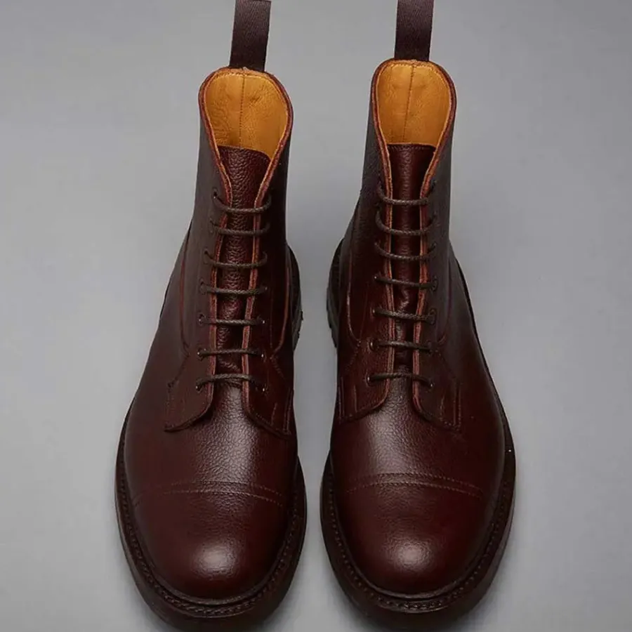 trickers_grassmere_boots__4.webp Tricker's TRICKER'S Grassmere Boots - Mens - Brown Zug Grain