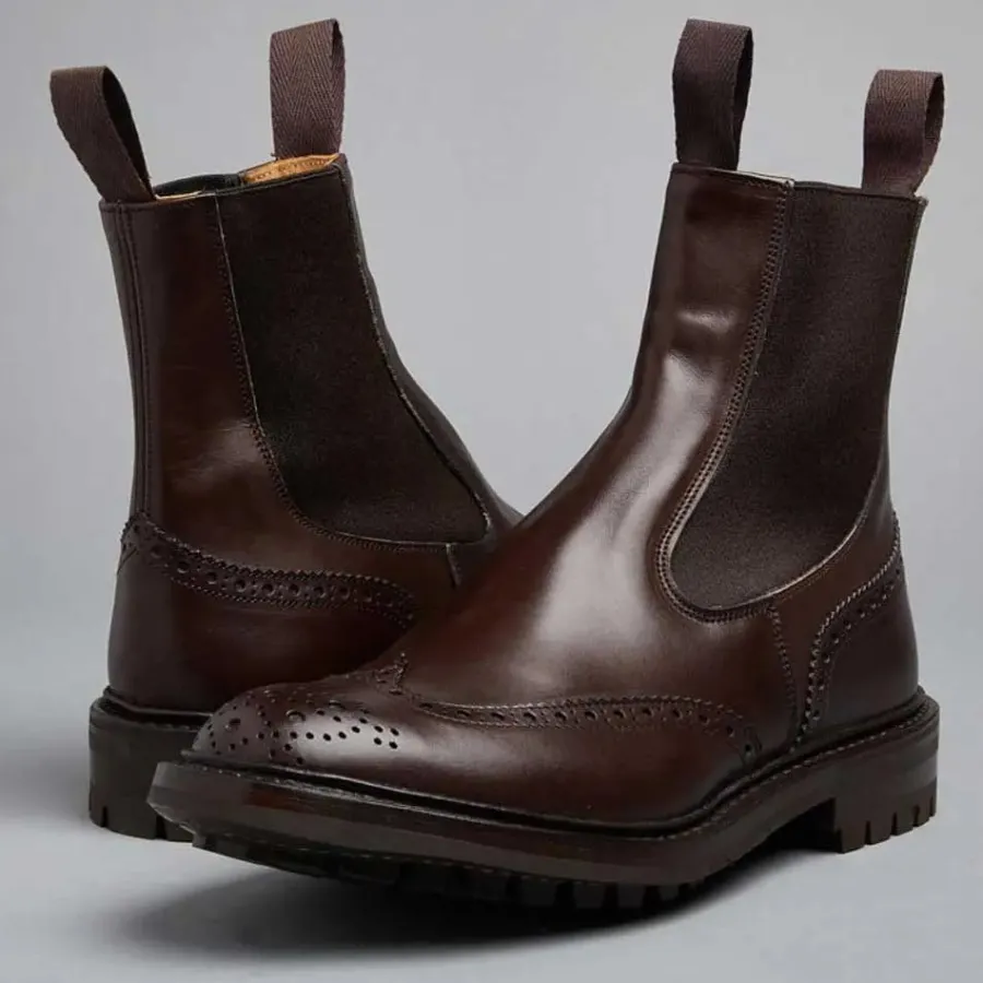 trickers_henry_boots__men_2-1.webp Tricker's TRICKER'S Henry Boots - Mens Commando Sole - Espresso