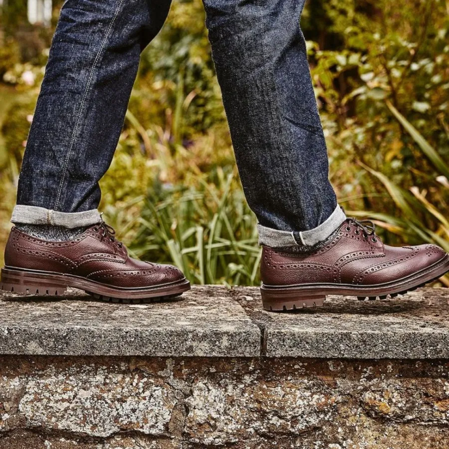 trickers_ilkley_shoes__me_2.webp Tricker's TRICKER'S Ilkley Shoes - Mens - Brown Zug Grain