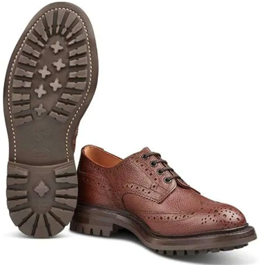 trickers_ilkley_shoes__me_3.webp Tricker's TRICKER'S Ilkley Shoes - Mens - Brown Zug Grain