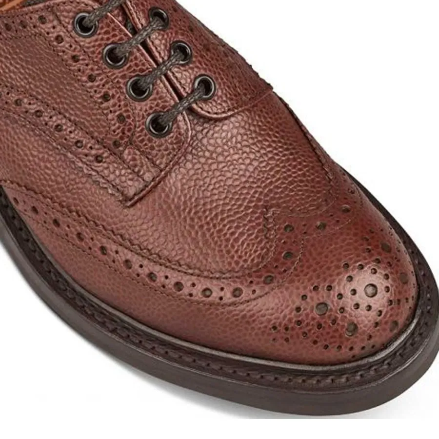 trickers_ilkley_shoes__me_4.webp Tricker's TRICKER'S Ilkley Shoes - Mens - Brown Zug Grain