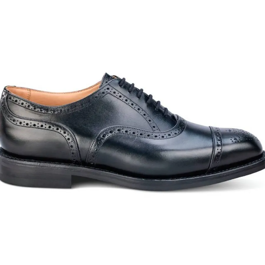 Tricker's TRICKER'S Kensington Shoes - Mens - Black Calf