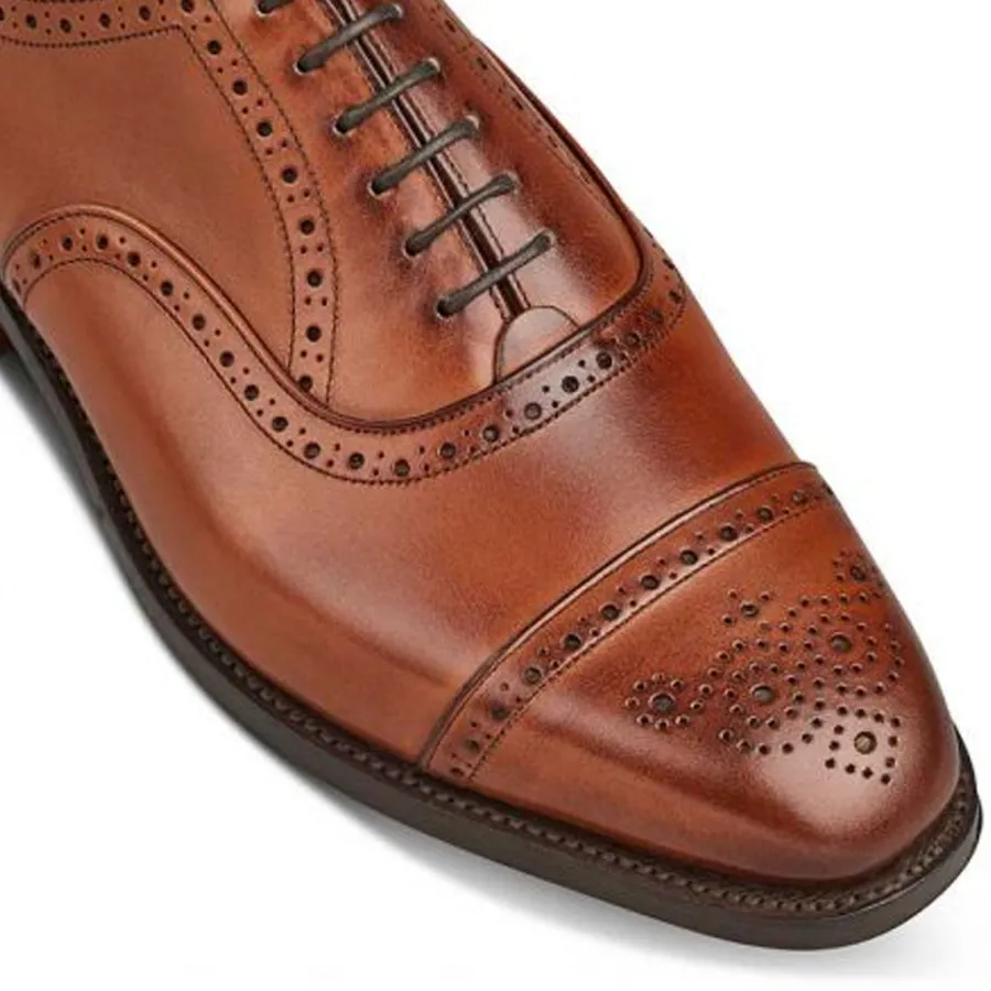 trickers_kensington_shoes_2-2.webp Tricker's TRICKER'S Kensington Shoes - Mens - Beechnut Burnished