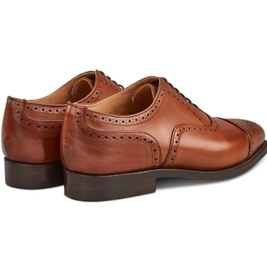 trickers_kensington_shoes_4-2.webp Tricker's TRICKER'S Kensington Shoes - Mens - Beechnut Burnished