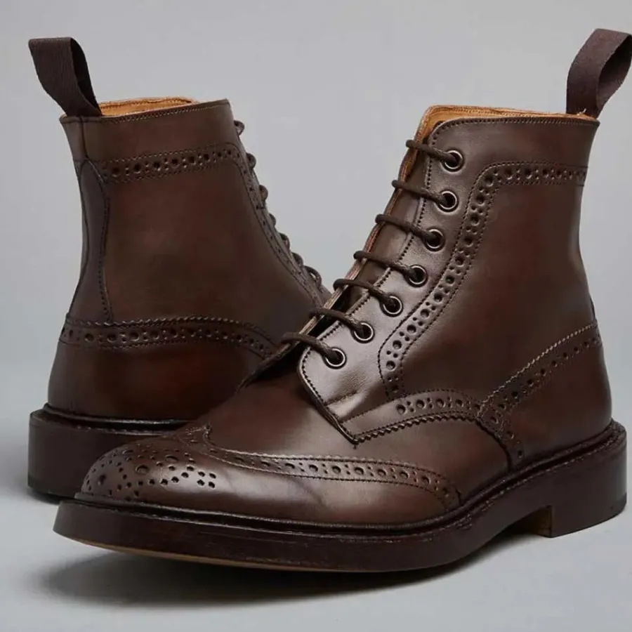 trickers_stow_boots__mens_2-1.webp Tricker's TRICKER'S Stow Boots - Mens Dainite or Leather Sole -